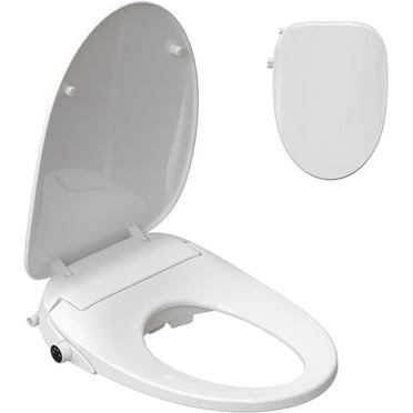 MyDepot Smart Bidet Toilet Seat with Heated Water,Adjustable Washing Settings,Warm Seat,Self-Cleaning