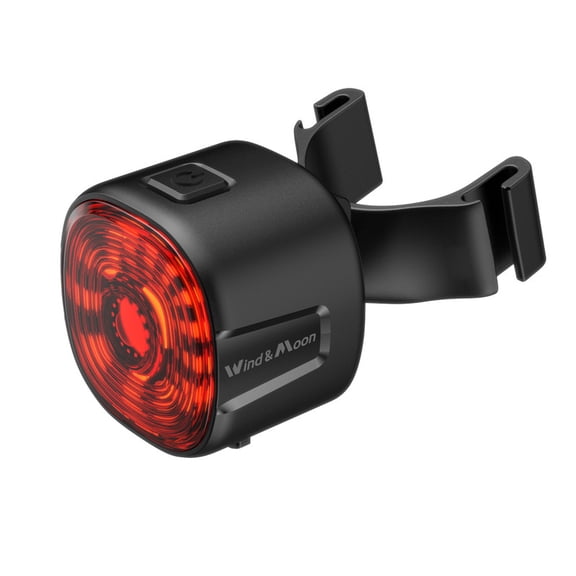 Smart Bike Tail Light with Brake Sensing, Expandable Quick-Release Mount, Fresnel Lens, 6 Modes, 100H Runtime, IP66 Waterproof, USB-C Rechargeable