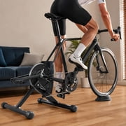 Smart Bike Trainer Stand, 1-13 Level Adjustable Resistance, Compatible with 26-29 inch & 700C Wheels, Fits Road and Mountain Bikes
