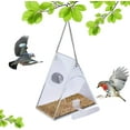 thumbnail image 1 of Smart Bird Feeder with Camera,1080P HD Wireless Live View, Night Vision, Built-in Microphone for Bird Watching, Hanging or Window Mount for Outdoor Use, 1 of 9