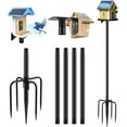 Smart Bird Feeder Pole 79 Inch Bird House Poles for Outdoors 1 Inch