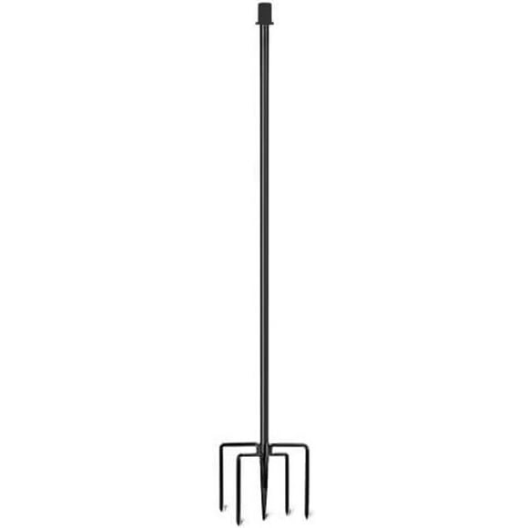 Smart Bird Feeder Pole Stand Compatible for Feathersnap Smart Birdfeeder Metal Bird House Pole for Outdoor Garden