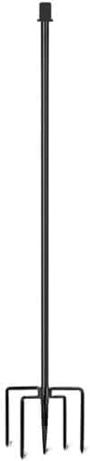 Smart Bird Feeder Pole Stand  Upgraded Wide & Sturdy Metal Design for Outdoor Use  Compatible with All Feathersnap Smart Feeders.