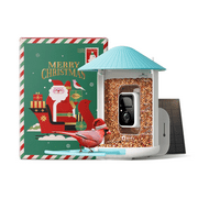 Netvue Birdfy Smart Bird Feeder with Camera and AI Bird Identification by Subscription - Christmas Packaging Perfect Gift for Bird Lovers