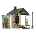 thumbnail image 1 of Smart Birdfeeder with AI Identification and Wi-Fi Solar Powered, Captures HD Pictures and Videos Sent Directly to Your Phone Bird Feeder, Pole, & Starter Kit, 1 of 9