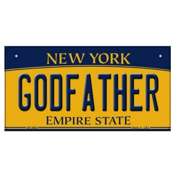 Smart Blonde 3" x 6" Novelty Metal Bicycle License Plate