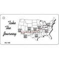 thumbnail image 1 of Smart Blonde KC-100 Take Journey Route 66 Novelty Key Chain, 1 of 1