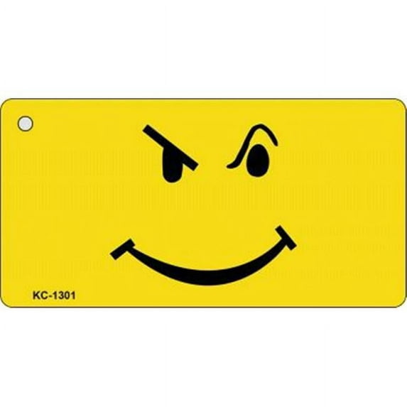 Smart Blonde KC-1301 Attitude Frown Face Novelty Key Chain