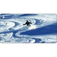 thumbnail image 1 of Smart Blonde KC-3130 Snow Skiing Novelty Key Chain, 1 of 1