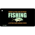 thumbnail image 1 of Smart Blonde KC-3883 Fishing And Looking Stupid Novelty Key Chain, 1 of 1