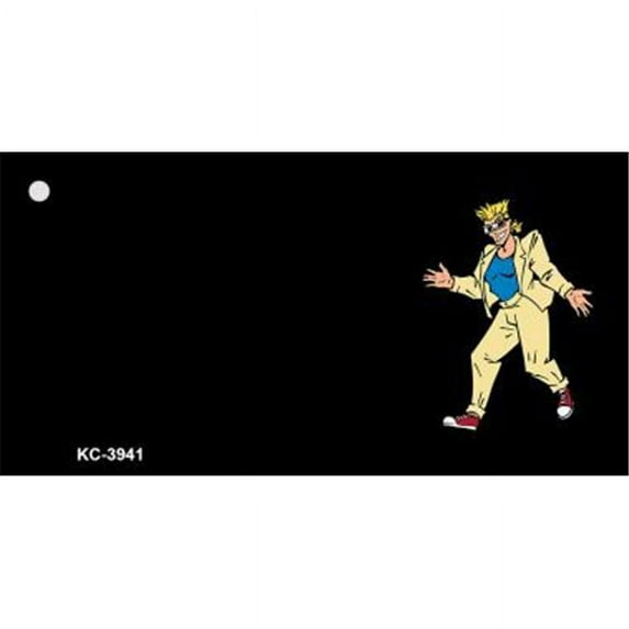 Smart Blonde KC-3941 Cool Dude OffSet Novelty Key Chain