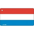 thumbnail image 1 of Smart Blonde KC-4082 Luxembourg Flag Novelty Key Chain, 1 of 1