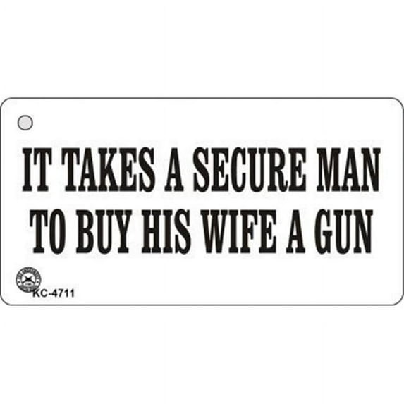 Smart Blonde KC-4711 Secure Man Novelty Key Chain