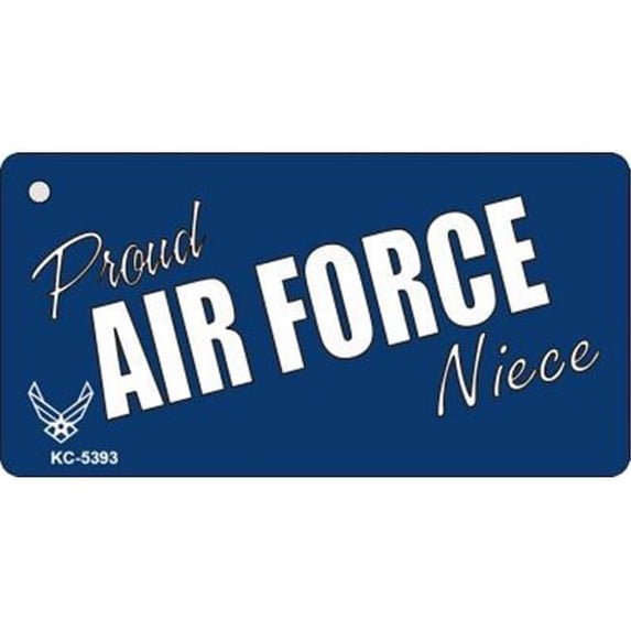 Smart Blonde KC-5393 Proud Air Force Niece Novelty Key Chain