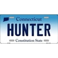 thumbnail image 1 of Smart Blonde LP-10924 6 x 12 in. Hunter Connecticut Novelty Metal Vanity License Plate Tag, 1 of 1