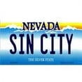 thumbnail image 1 of Smart Blonde M-9546 3. 5 x 2 inch Sin City Nevada Background Novelty Metal Magnet, 1 of 1