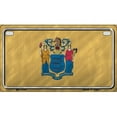 thumbnail image 1 of Smart Blonde MP-1054 New Jersey State Flag Metal Novelty Motorcycle License Plate, 1 of 1
