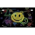thumbnail image 1 of Smart Blonde MP-3503 7 x 4 in. Smiley Novelty Metal Motorcycle Plate, 1 of 1