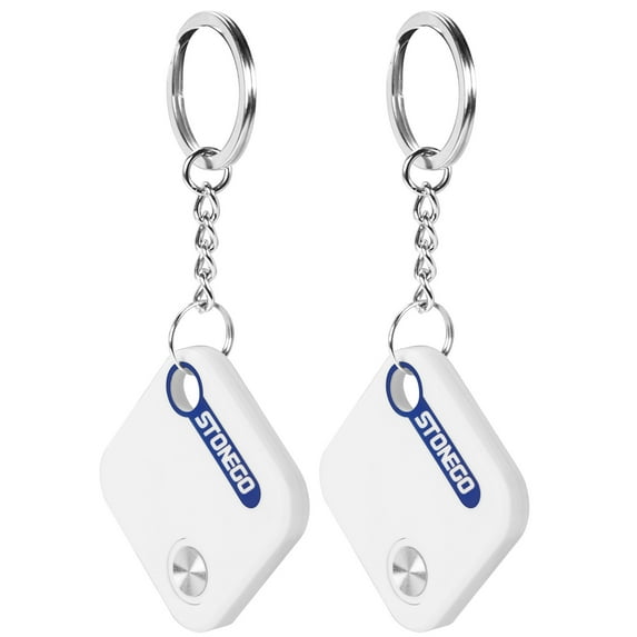 Smart Bluetooth GPS Tracker - Compatible with Apple Find My App - MFI Certified iTag Anti-Loss Device - Car Key, Pet, Child Locator - Real-Time Tracking and Lost Item Alert