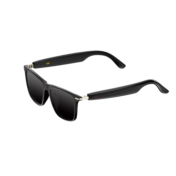 Smart Bluetooth Glasses with Photochromic Lenses Bluetooth Audio Eyewear with Full Call Control Voice Assistant, ENC Noise Canceling, TR90 Frame