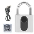 thumbnail image 1 of Smart Bluetooth Padlock with Fingerprint Recognition and Phone App Control for Dormitory and Warehouse Security, 1 of 8