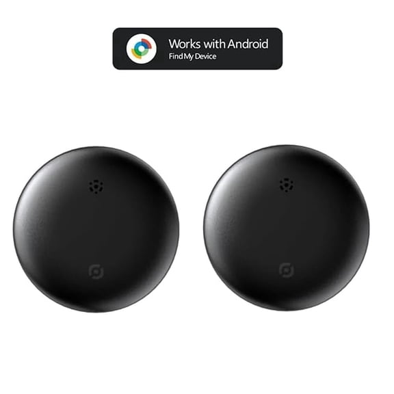 Bluetooth Tracker for Android, Global GPS Locator with Built-in Speaker, Anti-Lost Tracker Device for Keys Bags and Vehicle