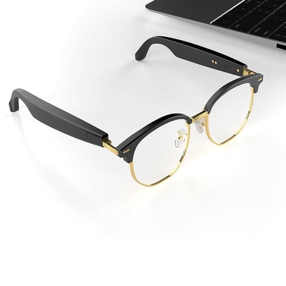 Smart Bluetooth glasses, driving, calling, listening to music, sports, making phone calls, navigation, navigation function, smart color changing glassesGS16,golden