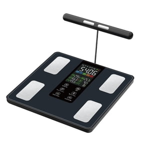 Smart Body Fat Scale Bluetooth with App, Real-Time LED Display, Accurate Dual Frequency BIA Body Composition Monitor