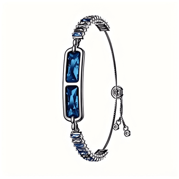 Smart Bracelet for Women, Slim Fitness Tracker with Heart Rate Monitor.Ultra-thin design, step counter & sleep tracker, no subscription fee, elegant diamond appearance.