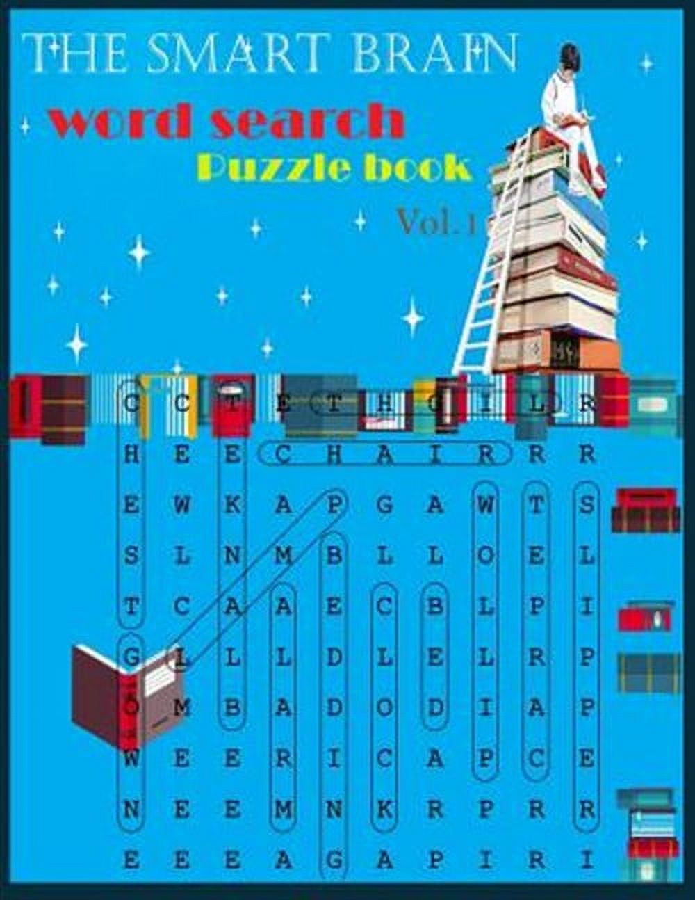 The Smart Brain Word Search Puzzle Book Vol.1: Word Search / Puzzle ...