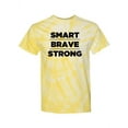 thumbnail image 1 of Smart, Brave And Strong Tie-Dye Cyclone Men -Smartprints Designs, Male x-Large, 1 of 2