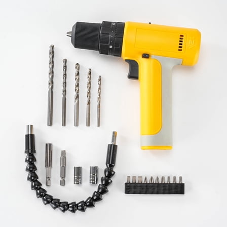 Smart Brushless Cordless Drill, Household Electric Drill for Wall Drilling and Screwdriving