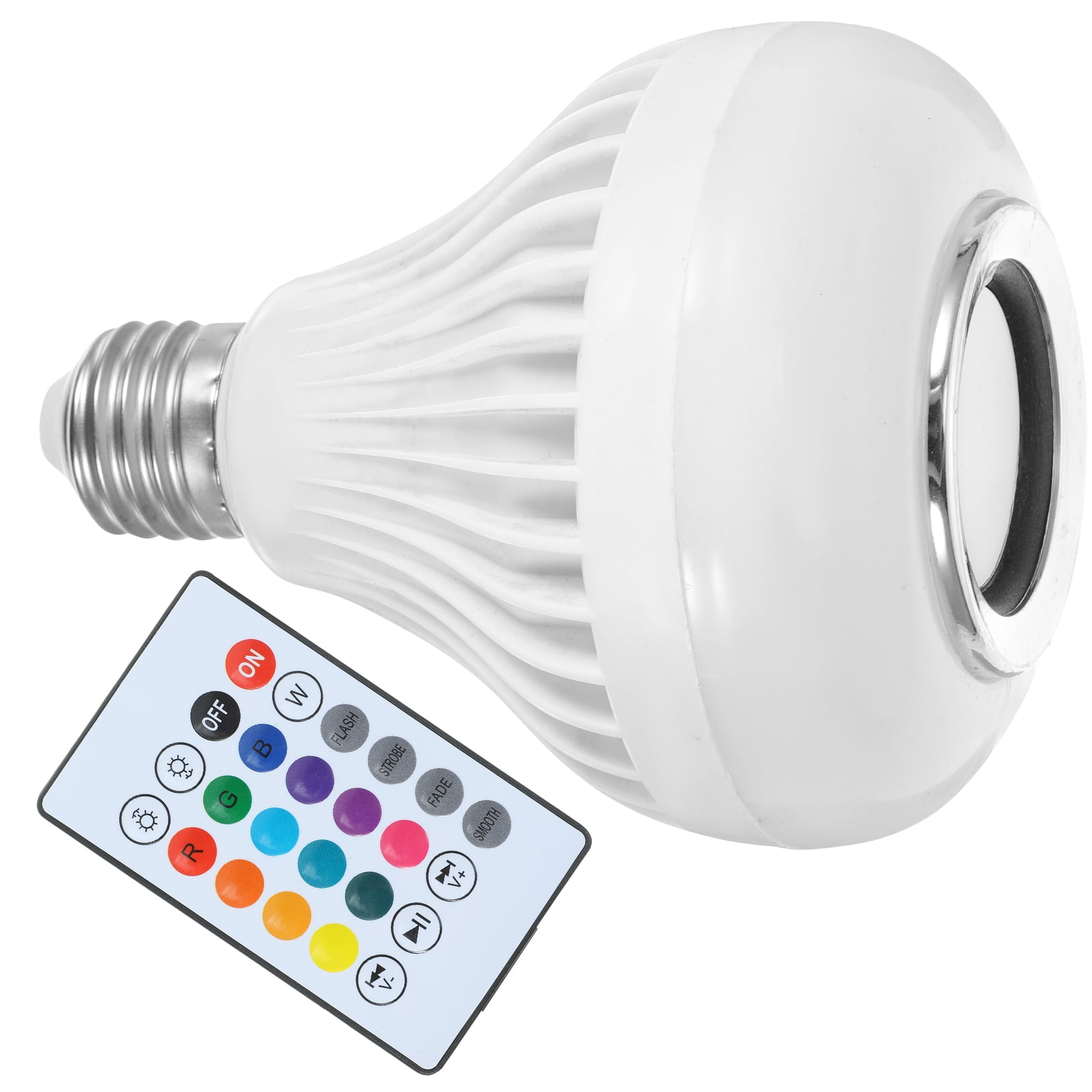 Smart Bulb Speaker Light Bulbs Wireless White Plastic