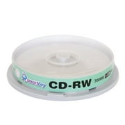 Smart Buy CD-RW 1-12X 700MB/80Min High Speed Disc & Tape Storage, 10 Total Count
