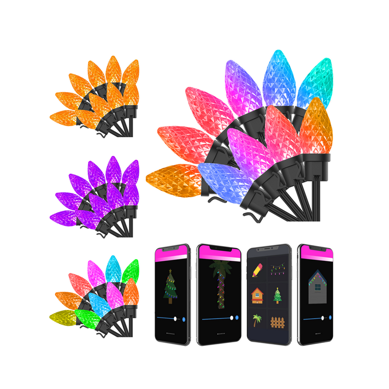 Color changing c9 christmas lights 2025
