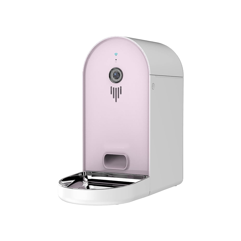 Smart Camera Feeder, Automatic Pet Feeders with Voice Recording and