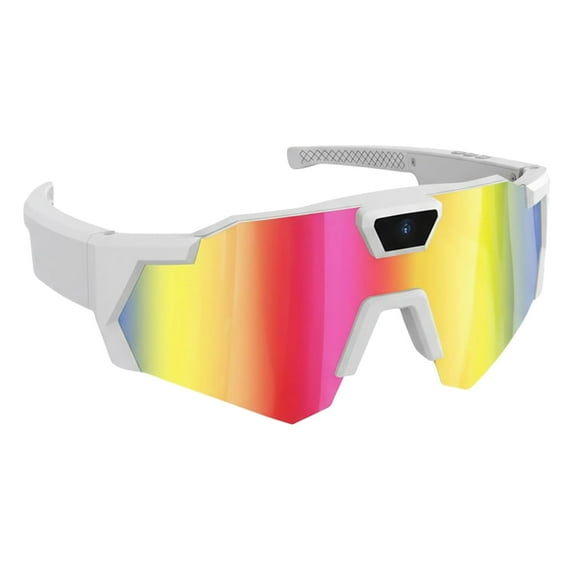 Baseball Sunglasses with Camera 2026 Upgrade 500mah Long Lasting Battery 4K Smart Camera Glasses for Men Women Durable Frame All Weather Use