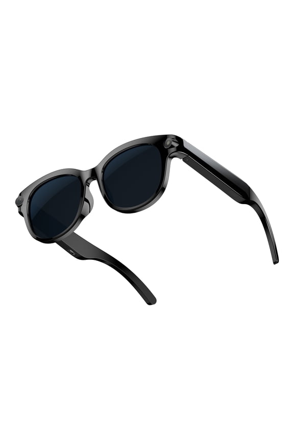 Smart Camera Glasses  8MP Video Recording Sunglasses with 3 Interchangeable Lenses, HD Photos & Videos, AI Translation, Object Recognition, Lightweight Wearable Tech for Vlogging & Travel