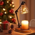 thumbnail image 1 of Candle Warmer Lamp, Adjustable Timer/Dimmer, Height-Adjustable Ambiance Light, Universal Jar Candle Compatibility, Wax Melt Lights for Home Decor(2*50W Bulbs), 1 of 9