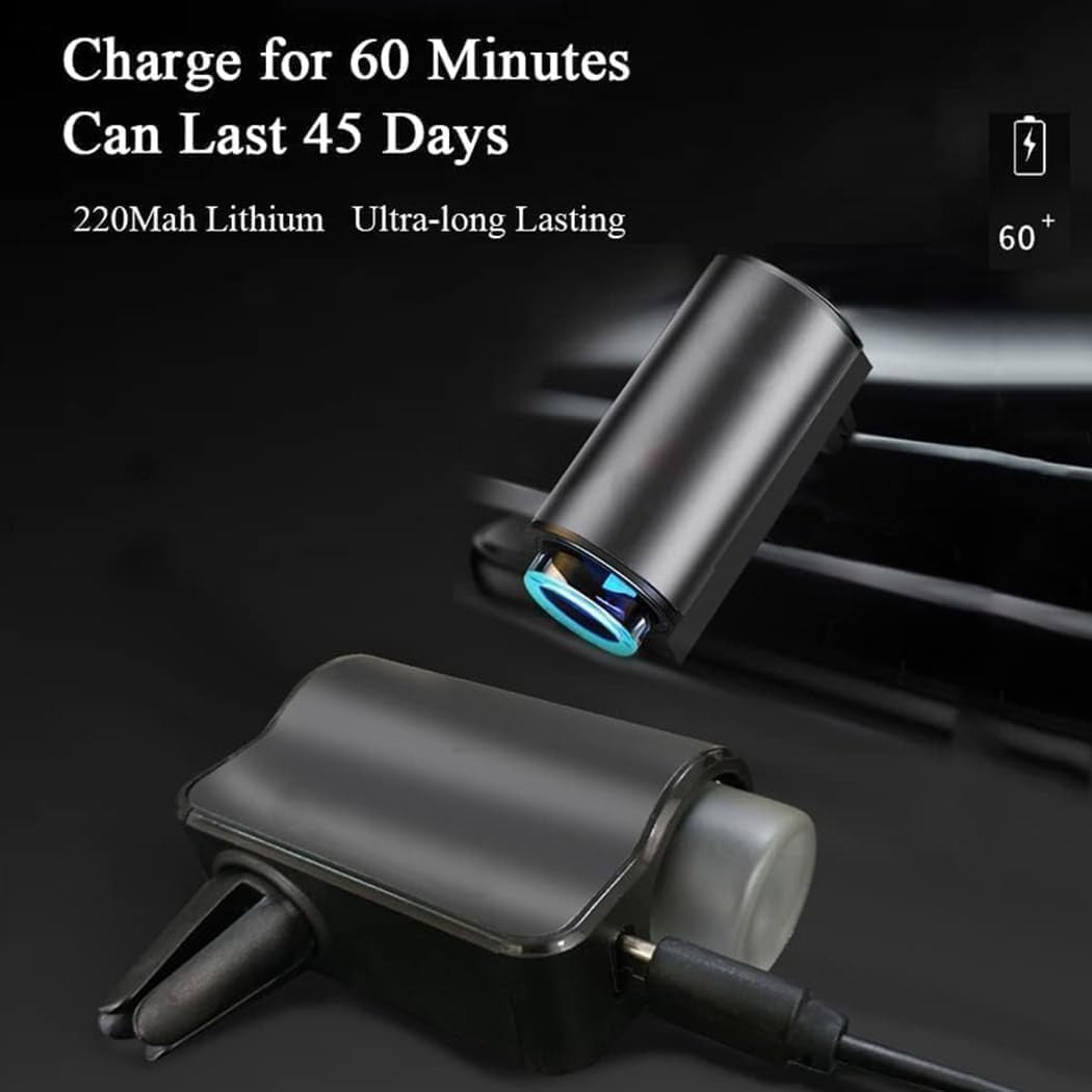 Smart Car Air Freshener,2024 New Automatic Car Air Diffuser&Freshener