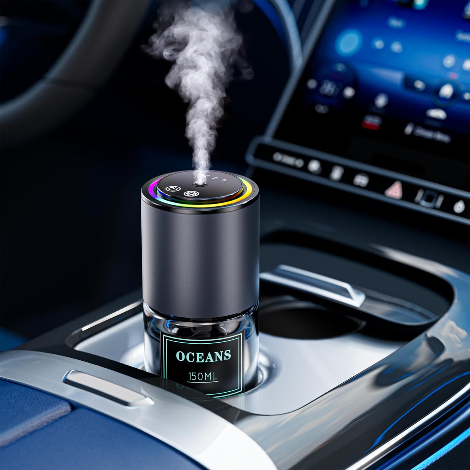 Smart Car Air Freshener, Car Air Freshener, Auto On/Off, 3 Adjustable ...