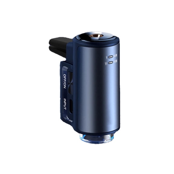 Smart Car Air Freshener, Car Diffuser, Three Adjustable Modes Aroma Diffuser with 3Pcs 30ml Essential Oil, Universal Fit for Car Interior, Odor Remover Auto Fragrance