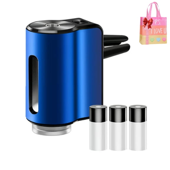 Smart Car Air Freshener with Three Adjustable Concentration Scent Levels, Vent Clip Car Air Fresheners with Auto Sensor