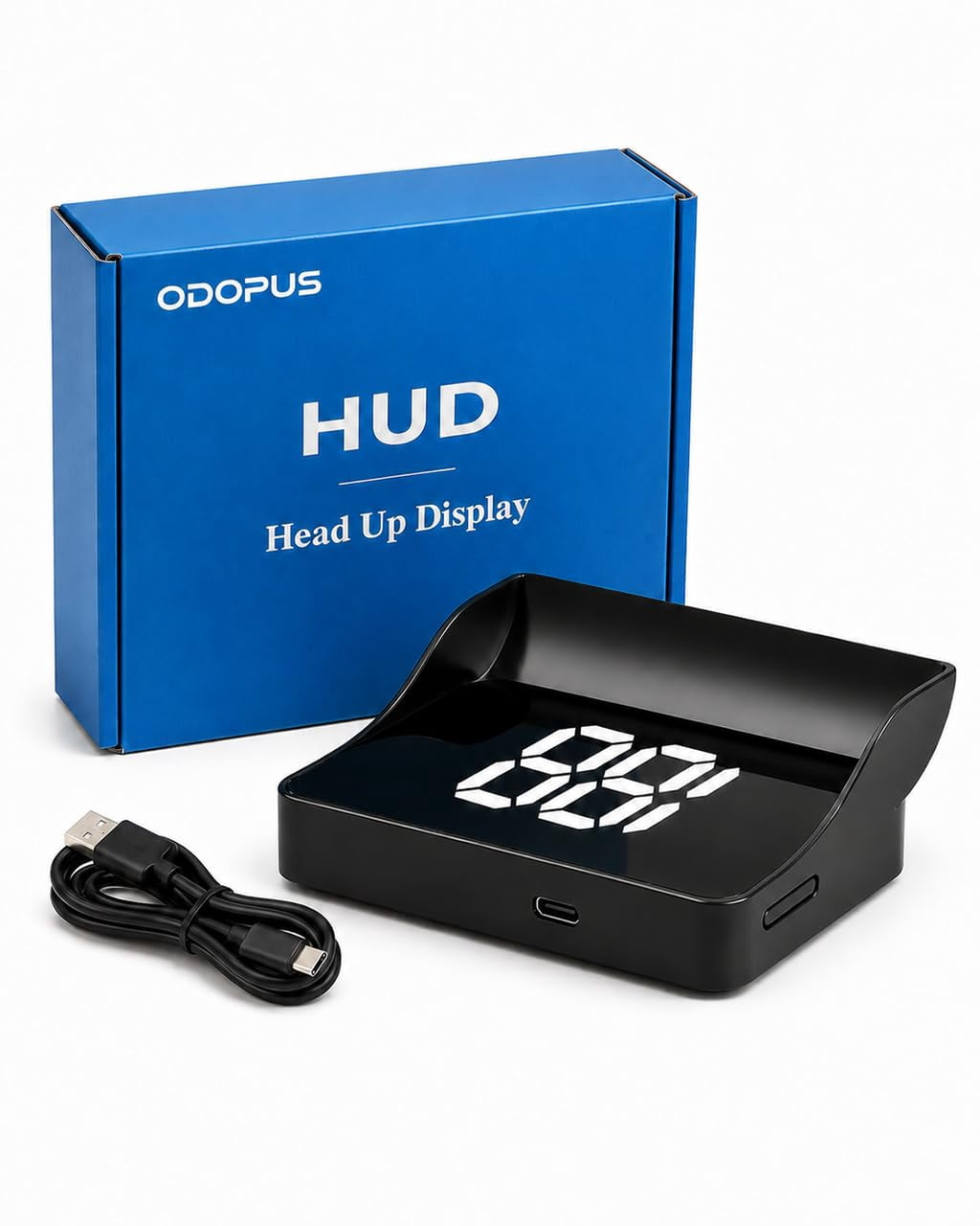 Smart in Car HUD Co Pilot, GPS Windshield Speedometer | 10Hz GPS and ...