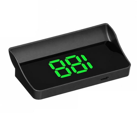 Smart In Car Hud Co Pilot, Navigation Windshield Display Gps Speedometer Bds, Heads Up Real Time Speed 10hz Refresh Usb Powered Auto Brightness Large Mph Digits Satellite Positioning
