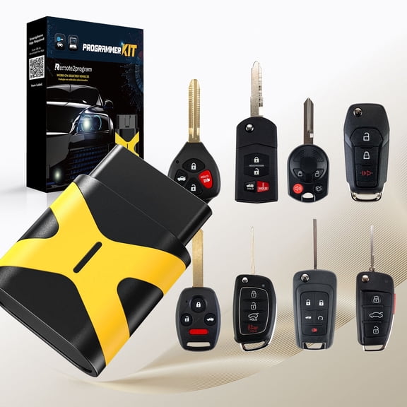 Smart Car Key DIY Programmer Remote/Pairing OBD Scan Tool for Large Number of car Models to Program The Key/Save and Simple (OBD ONLY)