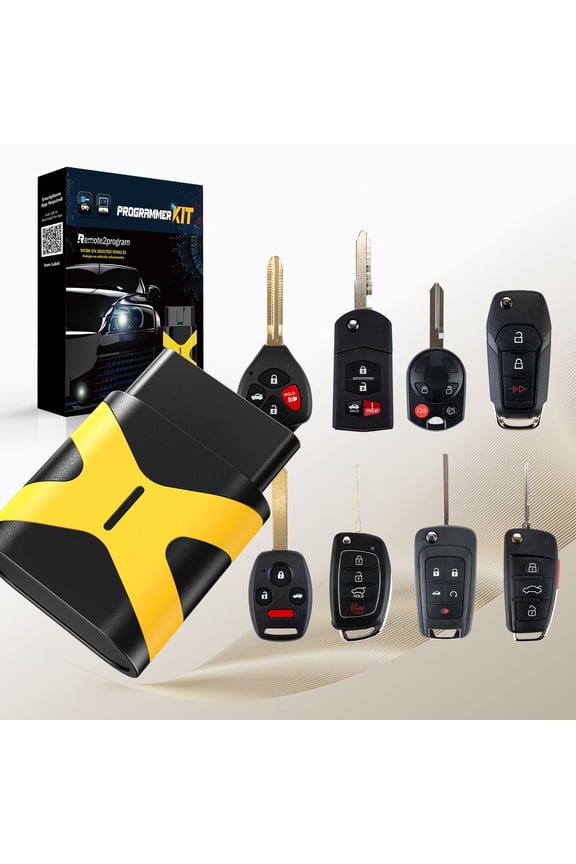 Smart Car Key DIY Programmer Remote/Pairing OBD Scan Tool for Large Number of car Models to Program The Key/Save and Simple (OBD ONLY)