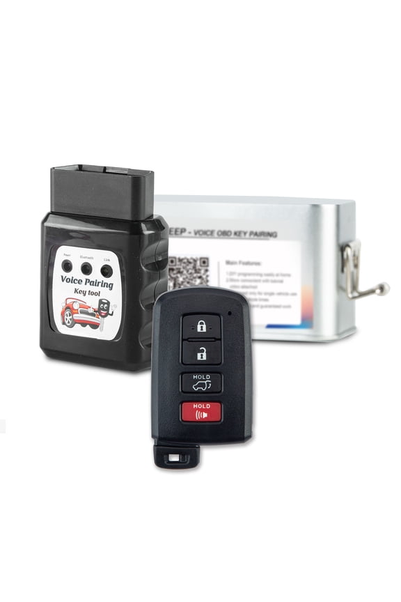 Smart Car Key Voice Kit Self Programmable Keyless Entry Remote Replacement for 2013 - 2018 Toyota RAV4 HYQ14FBA 0020 Board