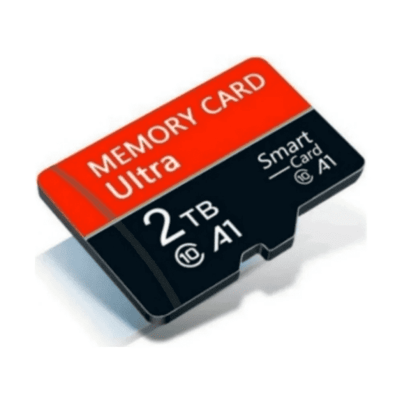 Smart Card 2T Micro SD Flash Memory Card 2T Memory Card 2000 Micro SD Card with SD Card Adapter High Speed 2T Mini SD Card Class 10 Micro SD Memory Cards for Cellphone,Camera,Tablet and Drone
