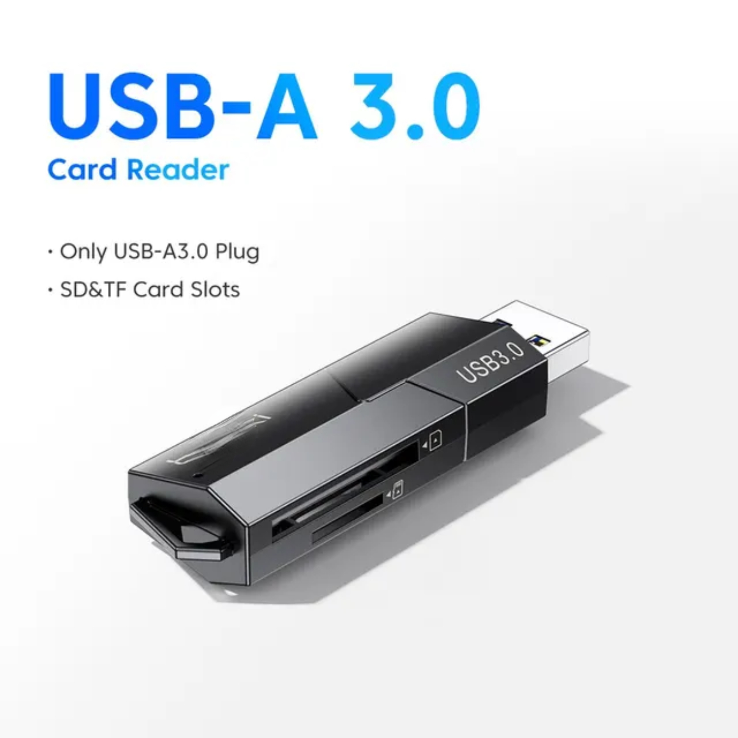 Smart Card Reader USBC & USB3.0 Adapter for SD Micro SD TF Cards